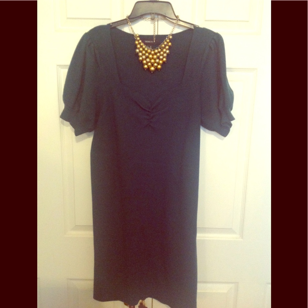 Forest Green Forever 21 + Dress EUC 2X - Picture 2 of 6